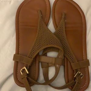 Brown sandals